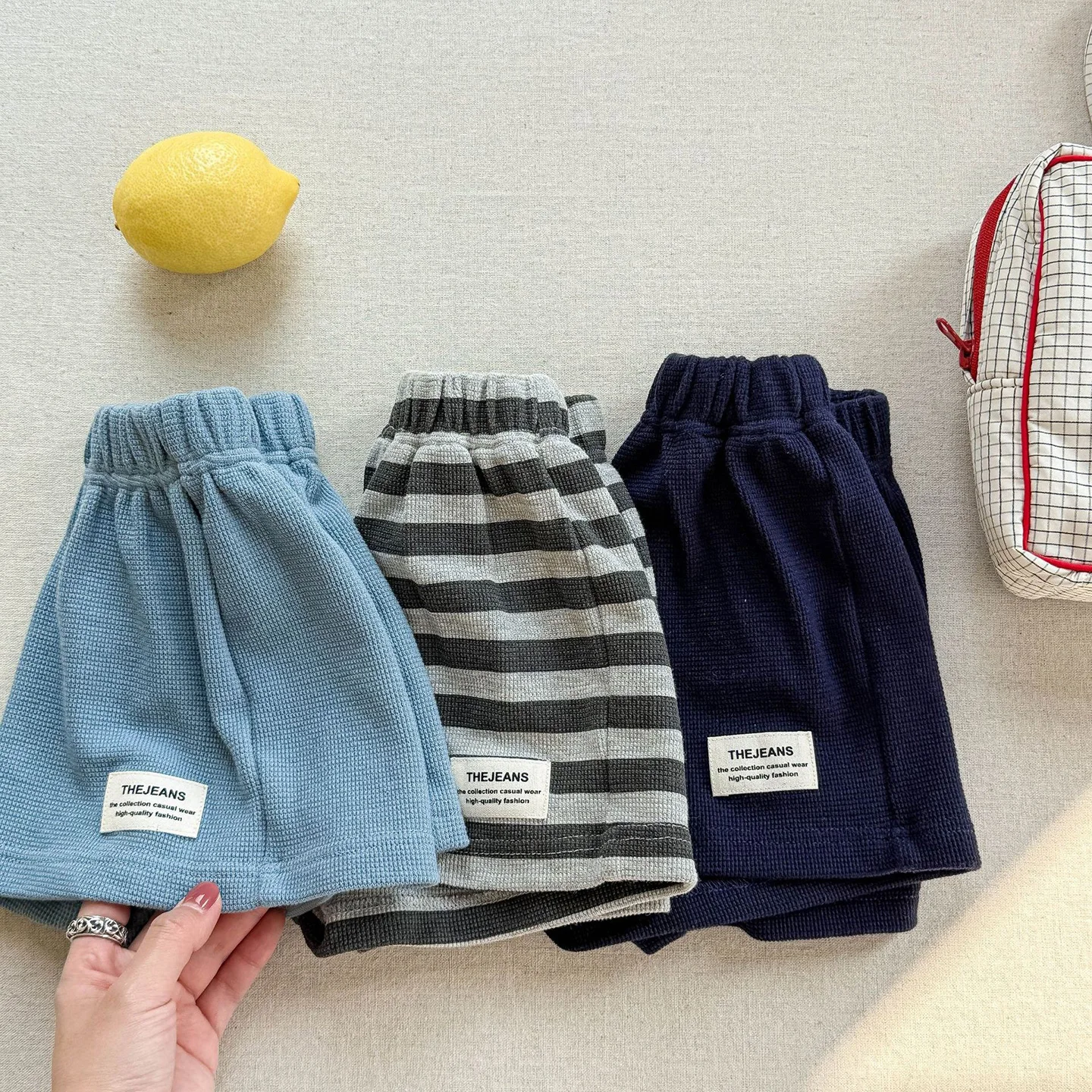  Ircomll Summer Boys Girls Clothing Kids Thin Shorts Unisex Korean Style Five-point Pants Fashion Cool Toddler Daily Trousers