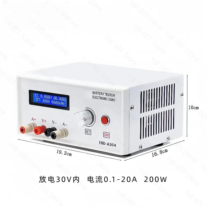 EBD‑A20H Battery Capacity Tester Electronic Load Power Supply Tester Discharge Meter 20A