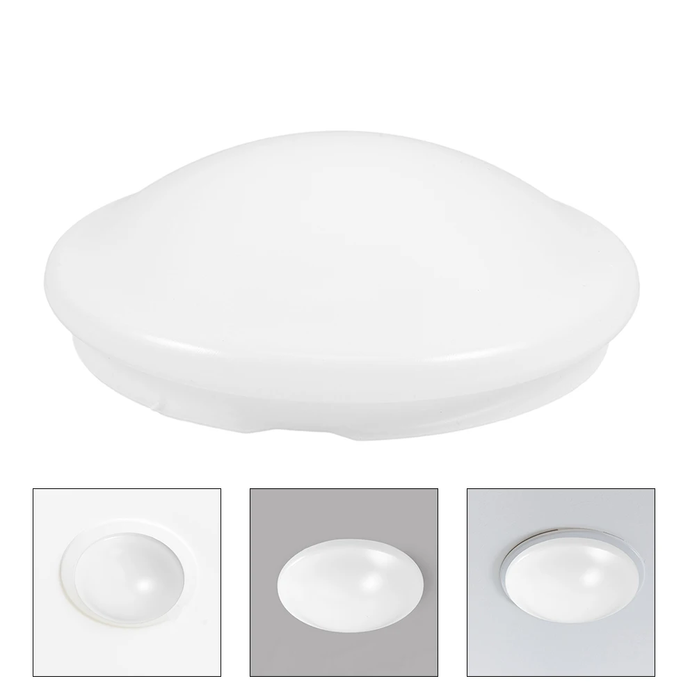 

2Pcs Lampshade Accessories PC Heat Resistant Flush Mount Light Cover Bathroom Kitchen Bedroom Balcony Pendant Lamp Shades