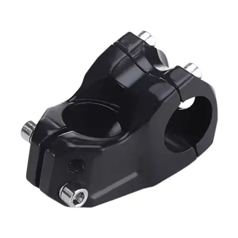 Bike Short Stem, Bicycle Stem Premium Adjustable, Stem Riser