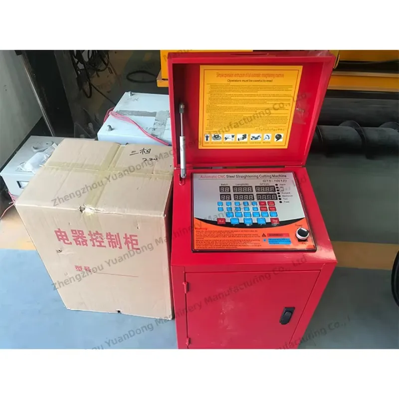

Hot Sale Cnc Automatic Steel Wire Straightening Machine Rebar Straightening and Cutting Machine