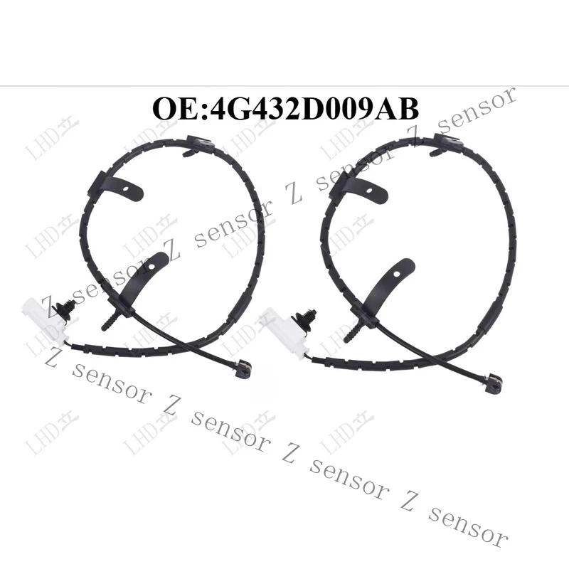 Z+ 2Pcs Rear Brake Pad Wear Sensor 4G432D009AB For Aston Martin DB9