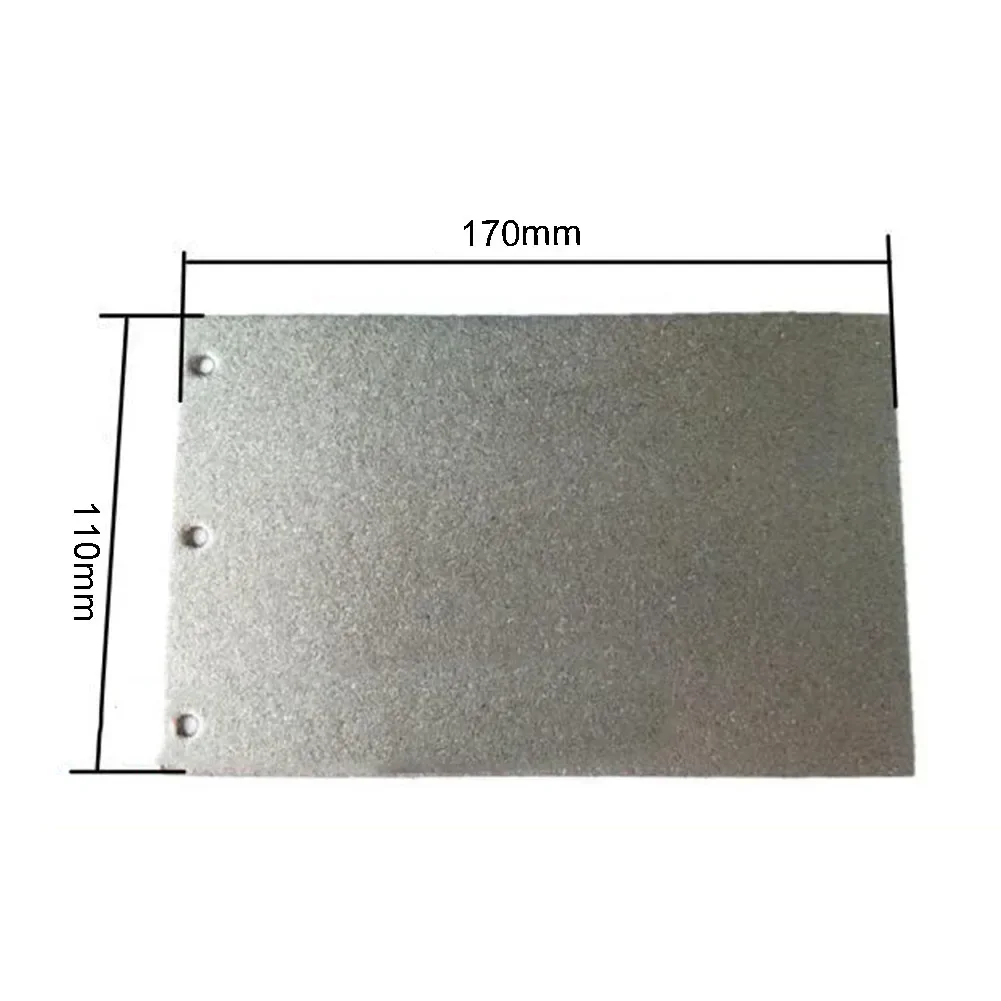 Imagem -04 - Almofada de Placa de Base de Carbono Peças 170x110 mm Placa de Carbono com Furos para Makita 9403 Mt190 Mt9 Acessórios de Lixadeira de Cinto Peças de Ferramentas Elétricas