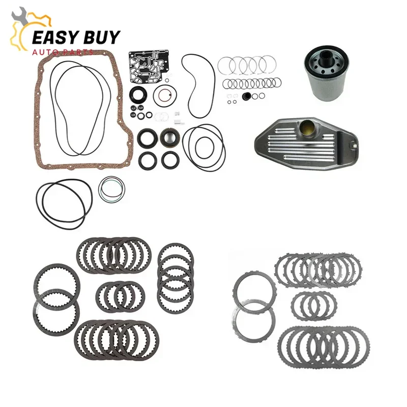 45RFE 545RFE 65RFE Super Master Rebuild Kit With 4WD Filter Friction Steel Suit For Aspen Dakota RAM 1500 Wrangler 1999-UP