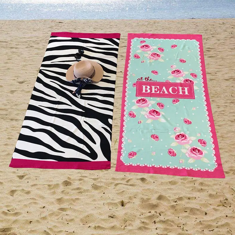 Absorbent Quick-Drying Beach Towel for Travel And Sports Portable Adult Swimming Mat Sweat Towel