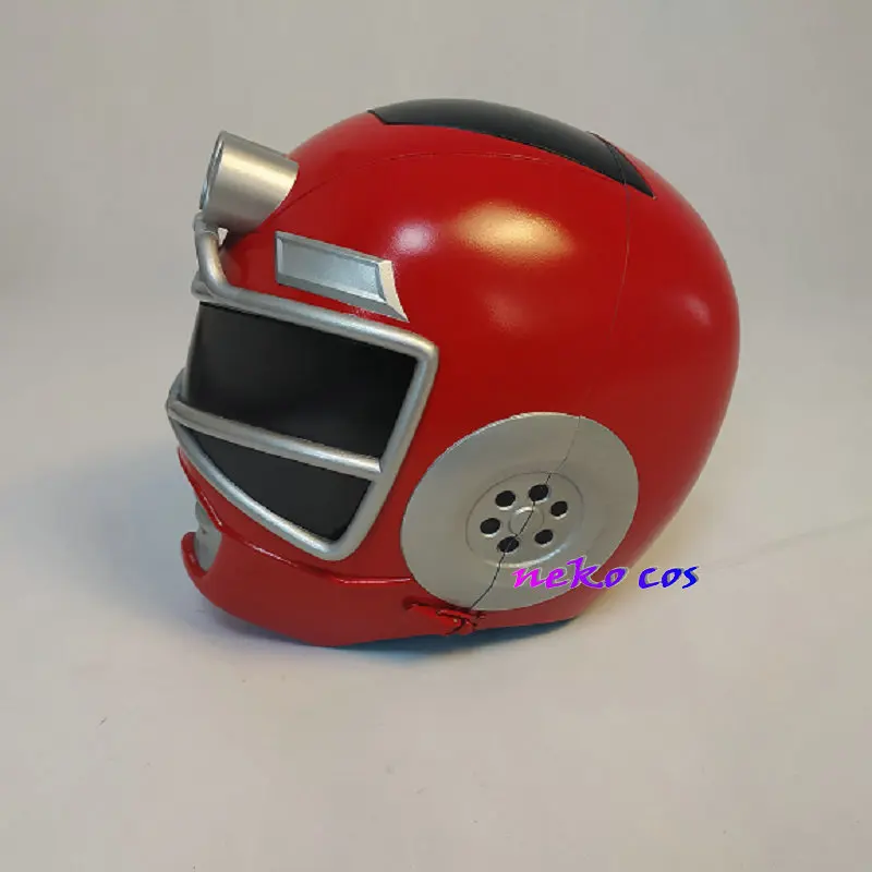 nekocos Gekisou Sentai Carranger resin Helmet mask Cosplay costume Props Toy Gift Halloween Role Play view 2