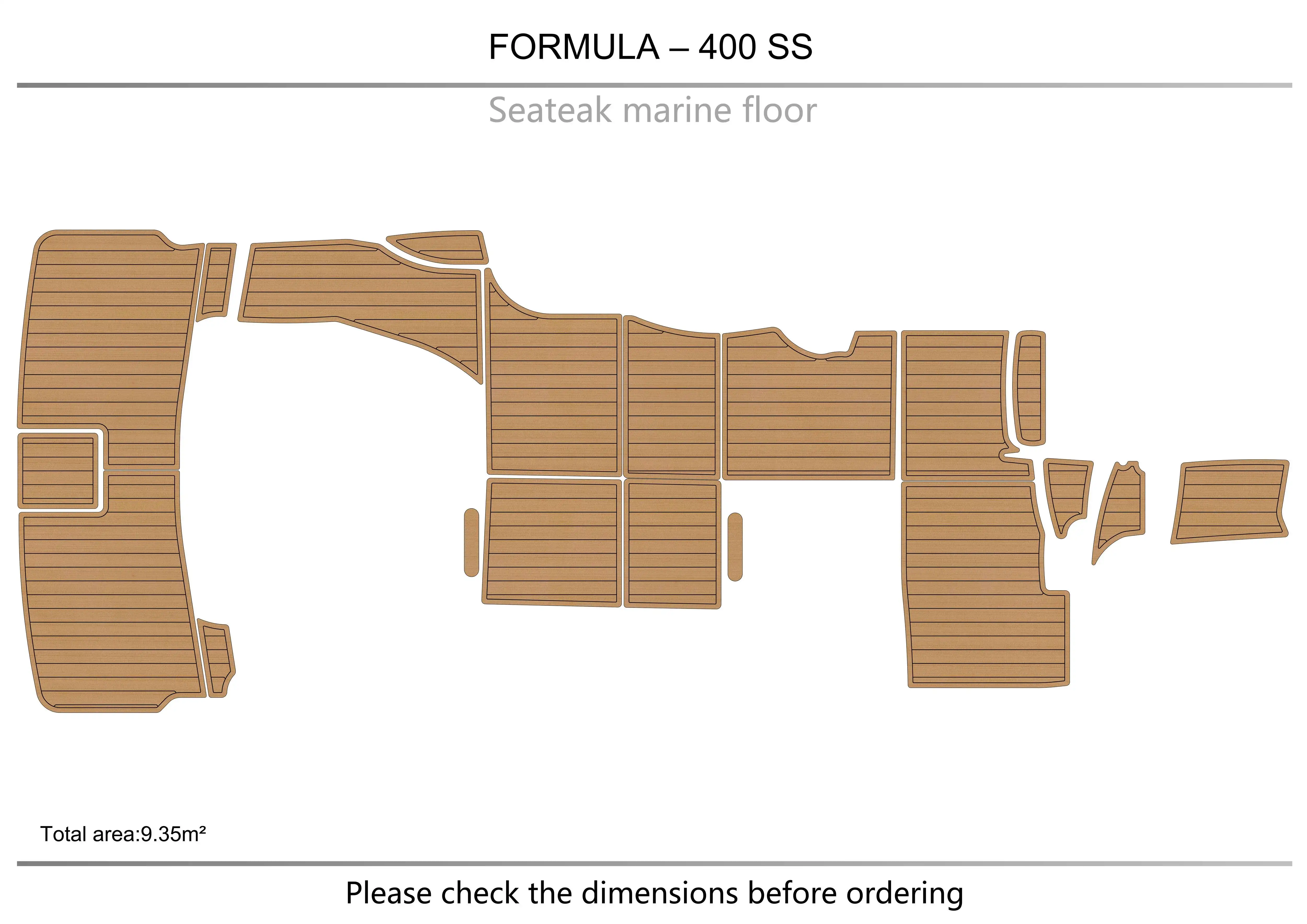 FORMULA – 400 SS  Cockpit Swimming platform1/4