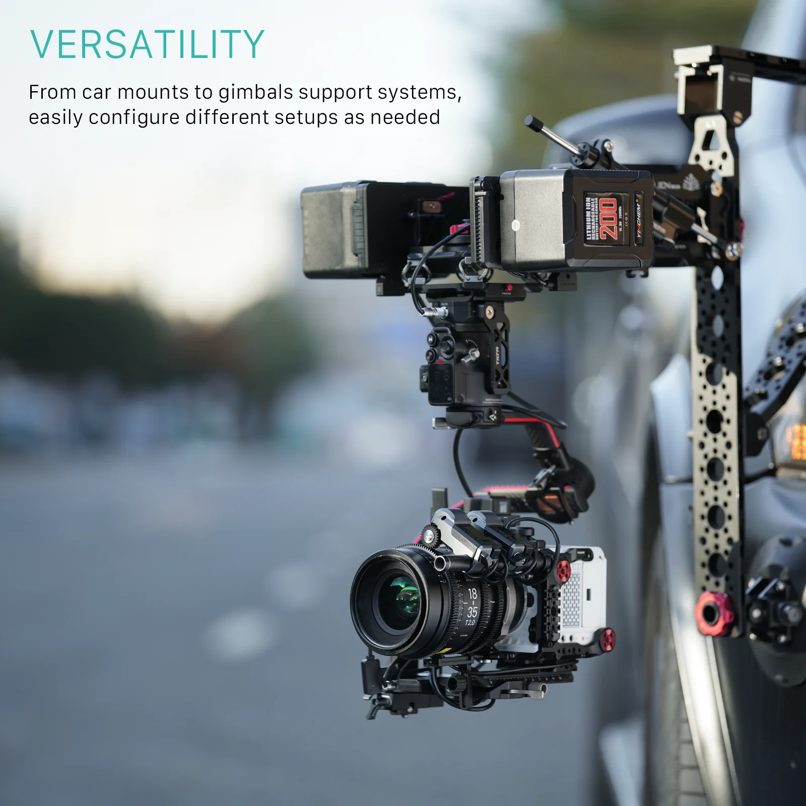 DJI RS4/RS5용 TILTA 파워 패스스루 플레이트 액세서리 TGA-PPK3
