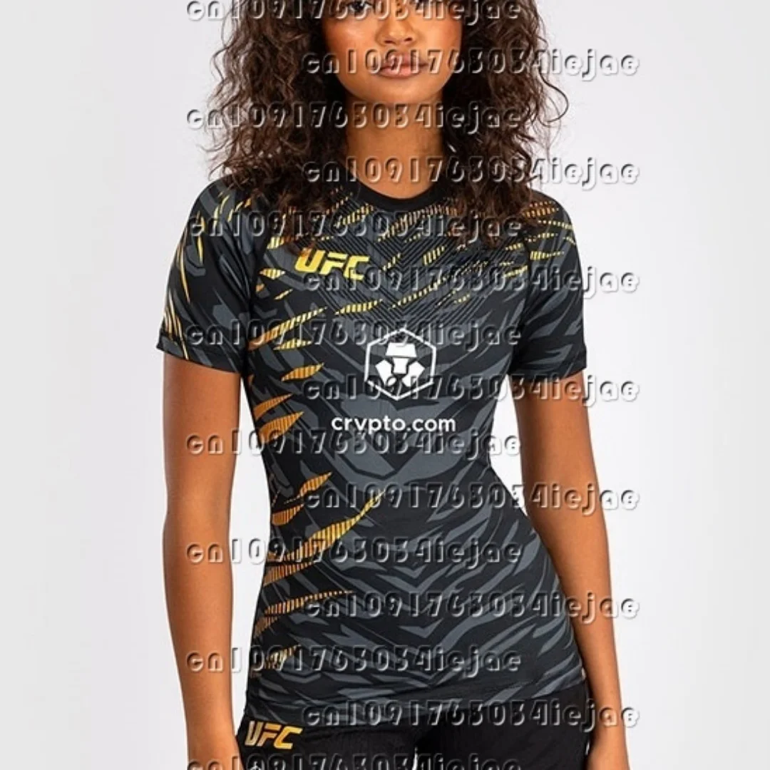 

The 2026 summer new UFC T shirt European size large sized T shirt training suit workwear quick drying and breathable top
