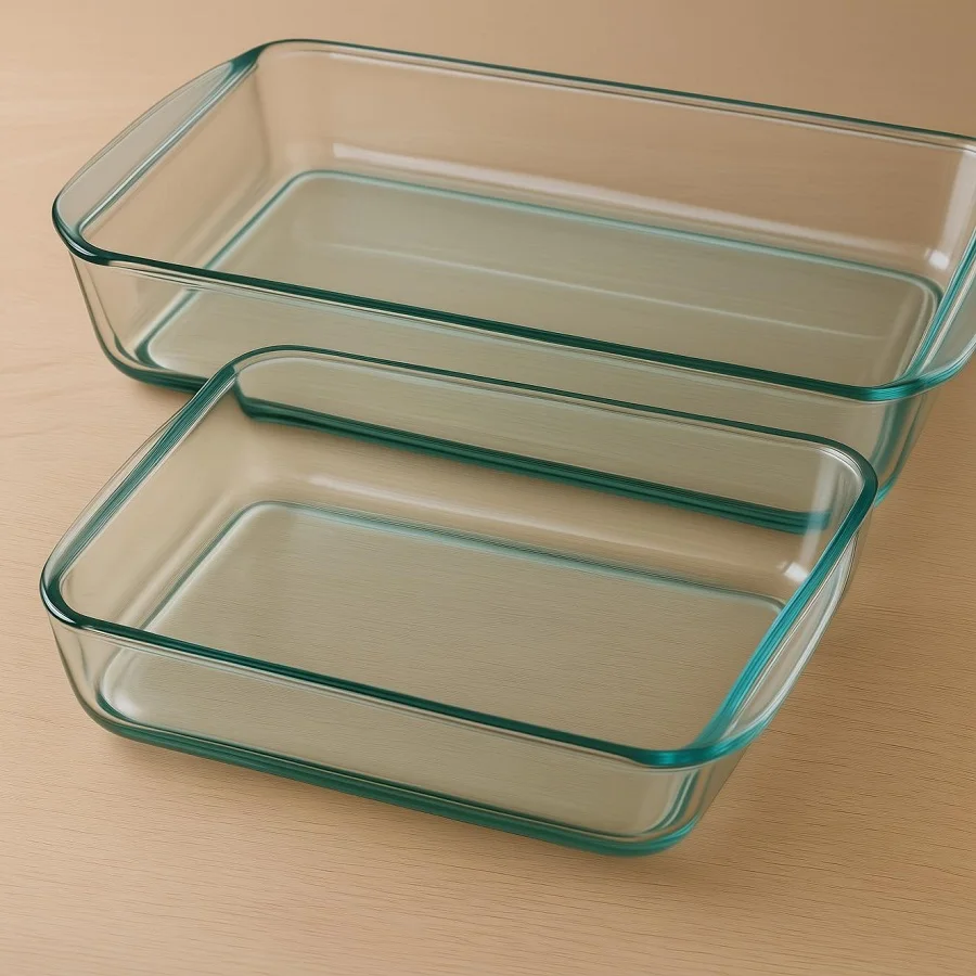 ¿Cómo limpiar manchas quemadas en una bandejas de cristal para horno?