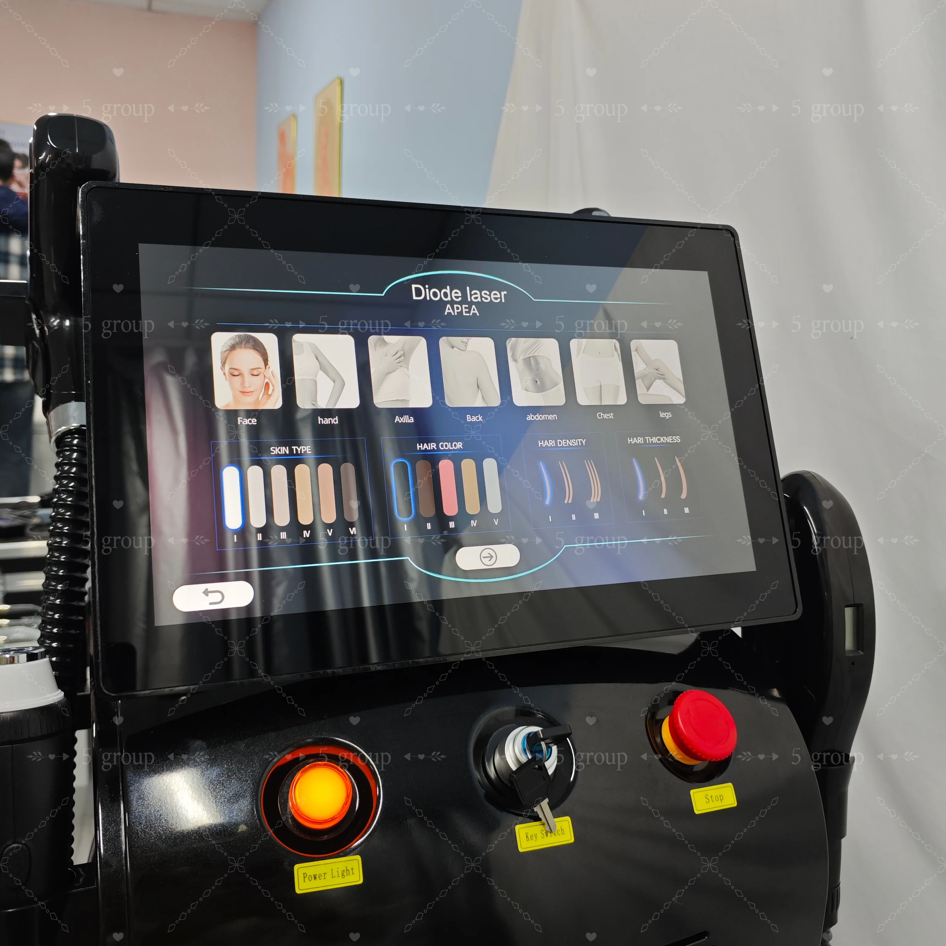 

4 in1 Diode Laser Hair Removal Machine 808nm Soprano 4000W Carbon Stripping Pigment Tattoo Removal Beauty Epilation Equipment