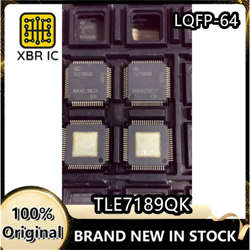 (1/10 Piece) TLE7189QK TLE7189 LQFP-64 Motor Fan Control Genuine Driver Original Spot Fast Delivery
