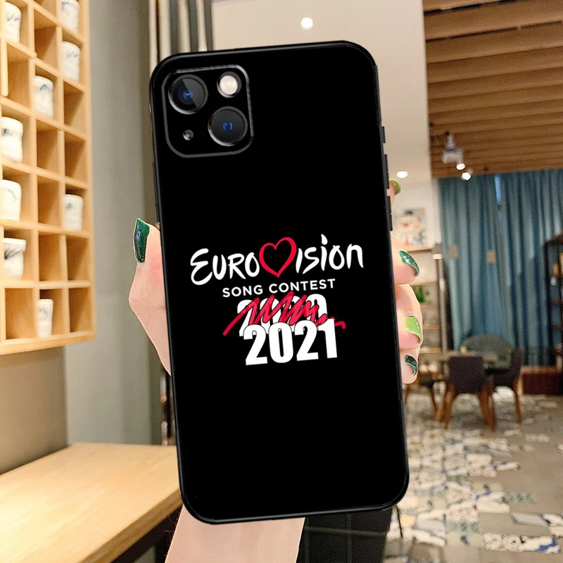 Eurovision Song Contest Case For iPhone 14 15 16 13 12 11 Pro Max XR XS X Plus 12 13 Mini Phone Cover