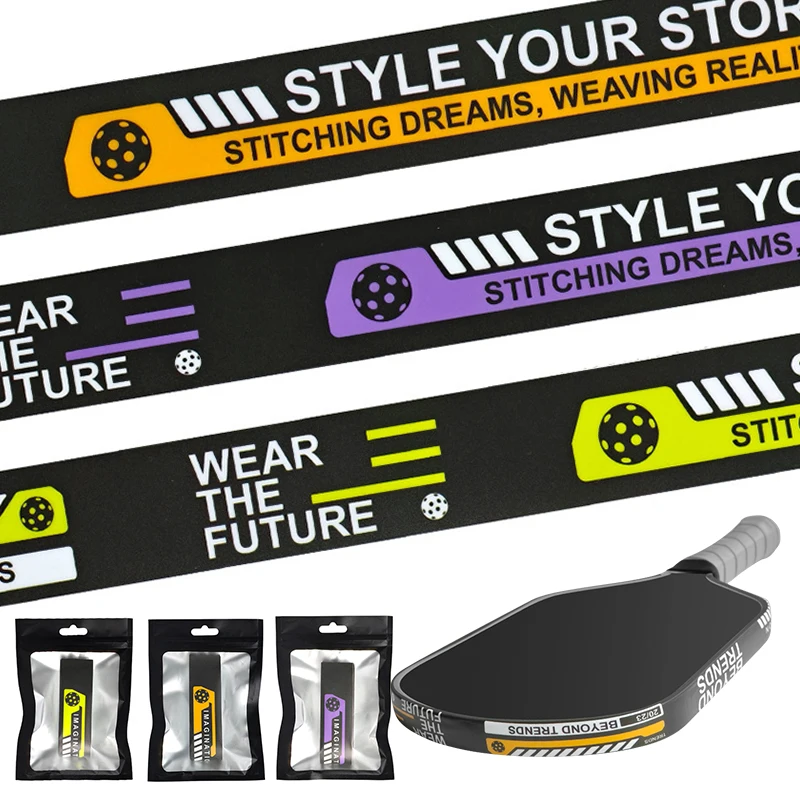 Pickleball Paddle Edge Guard Tape Scratch-proof Anti-fall Paddle Head Edge Tape Shock Absorption Durable Frame Protective Tape