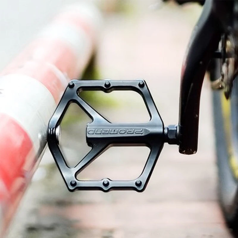 PROMEND pedał do roweru górskiego szosowego M29 R27 szeroki płaski pedał rowerowy stop aluminium Ultralight pedały szosowe MTB antypoślizgowe