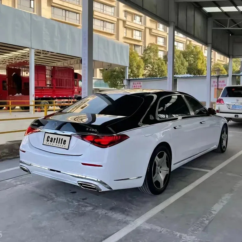 Zestaw karoserii w stylu W223 zawiera przednie i tylne zderzaki do Mercedesa Klasy S 2020 2021 2022