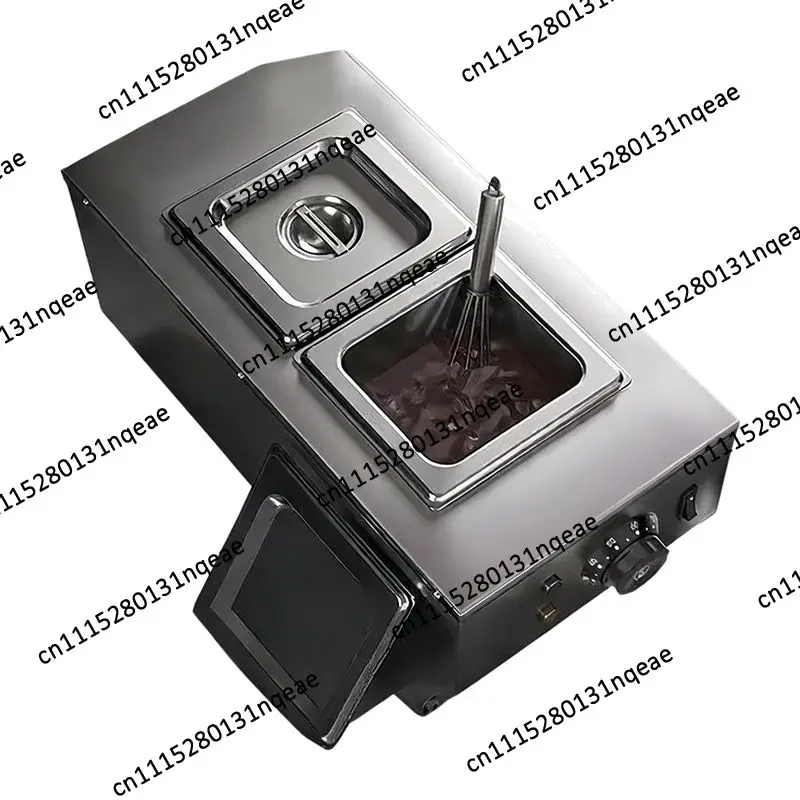 Commercial Chocolate Melting Furnace Double Cylinder Electric Heating Waterproof Thermal Insulation Baking Shop