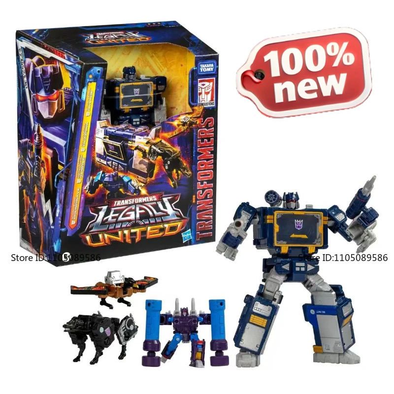 새로운 오리지널 박스 트랜스포머 G1 어운드웨이브 이동식 인형 스튜디오 장식품 피규어 장식품 어린이 장난감 휴일 선물