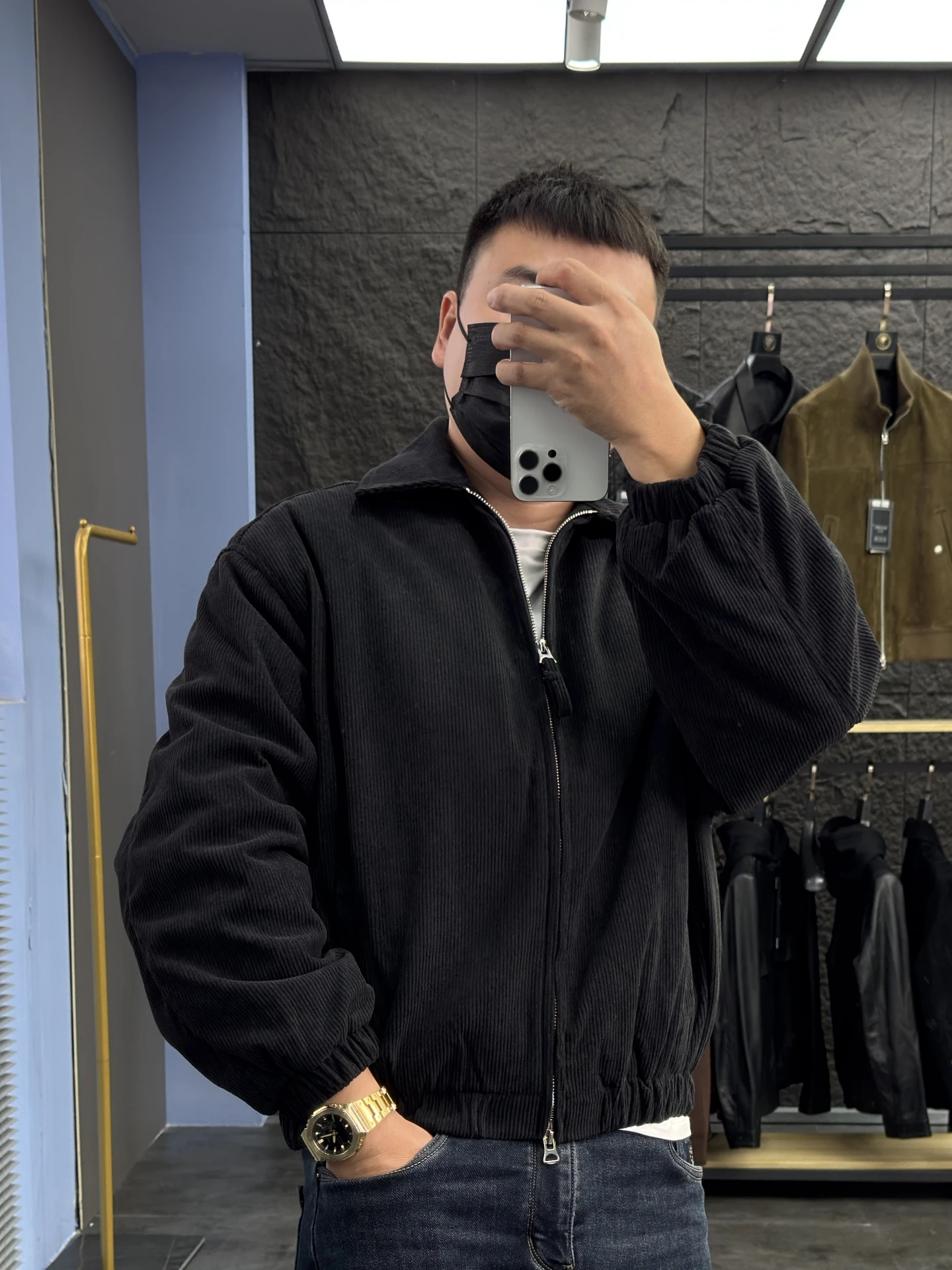 Svip الرجال الرجعية سروال قصير القطن Jaet 2K Thiened الدافئة ort ملابس قطنية غير رسمية Bla طوق الوقوف معطف الخريف الشتاء #1