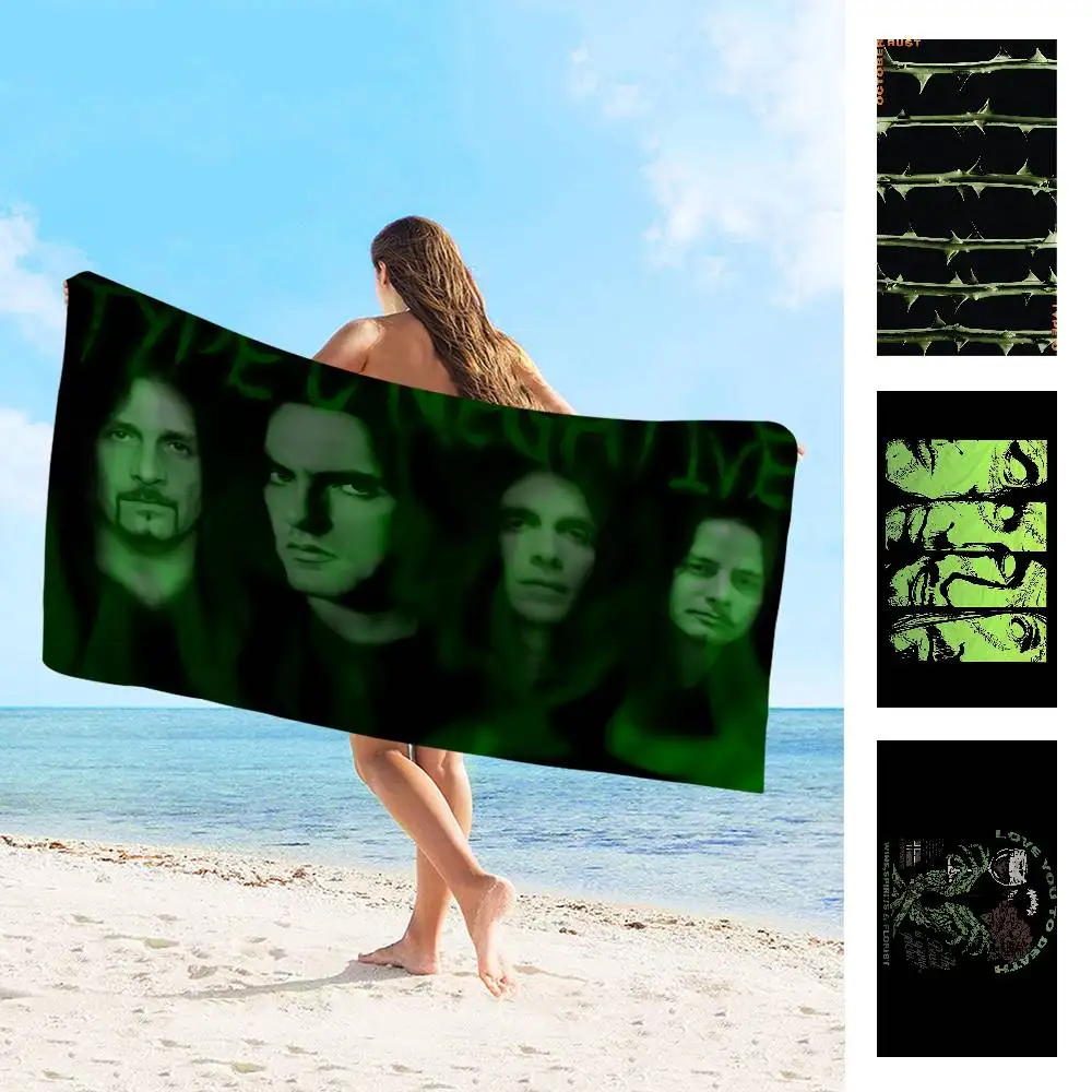 Classic Band T-Type O N-Negative Microfiber Beach Towel Absorbent Quick dry Soft Yoga Swimming Resort Mountain Climbing Towel