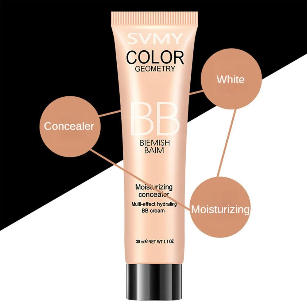 Correcteur de maquillage hydratant professionnel, fond de teint pour l'isolation et la nutrition, crème BB, 256