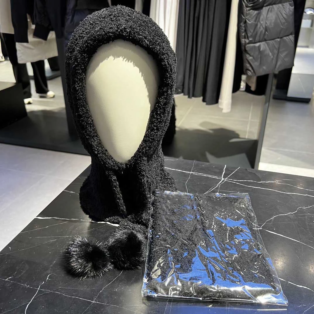 جولف متماسكة إيرفلاب قبعة المرأة قفازات واقية متماسكة الرقبة أدفأ ملابس الغولف مقنعين قبعة قبعة بيسبول الغولف #3