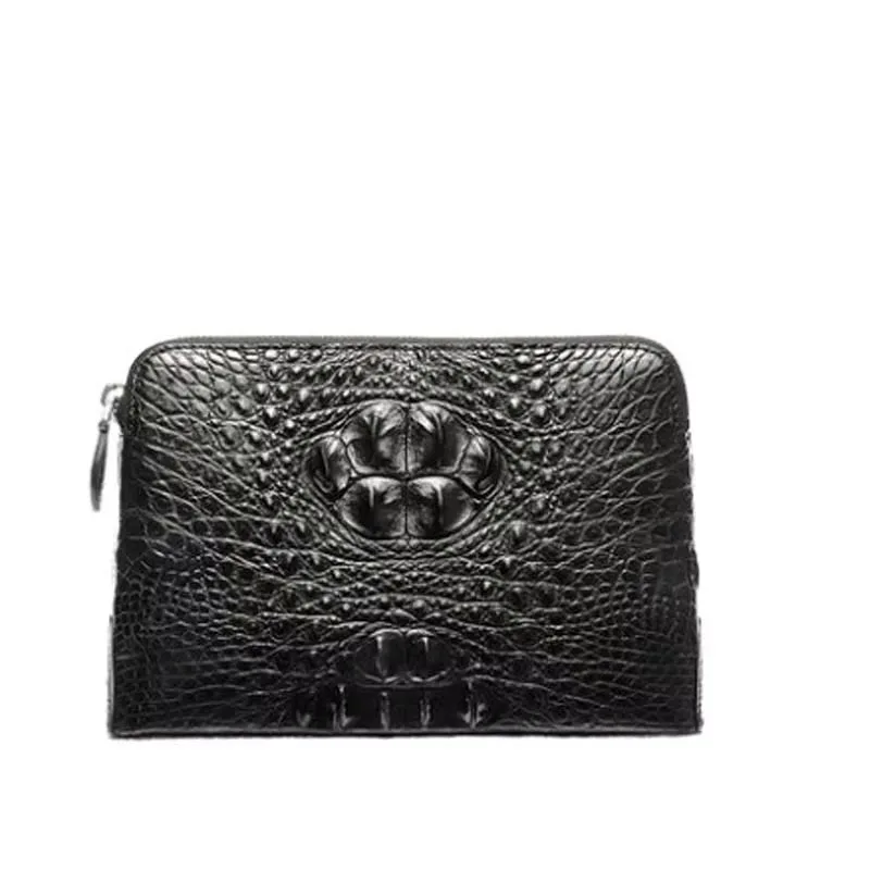 

afanzhe male clutch bag business men wallet imported from crocodile leather handbag envelop tide