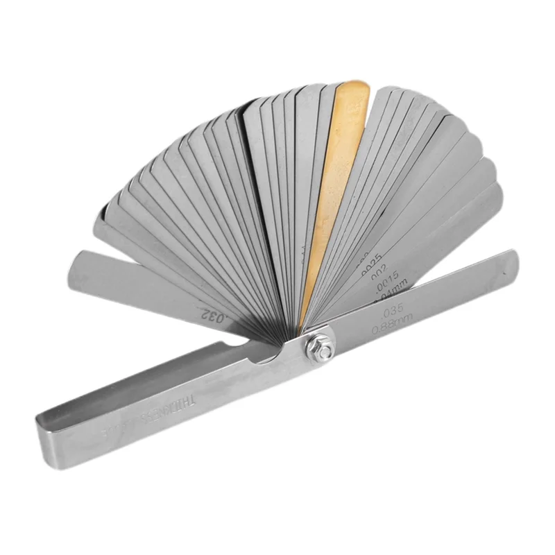 

96 Set Distance Gauge Feeler Gauge Valve Teaching Feeler Gauge 0.04-0.88 Mm Space Dimension-B09B