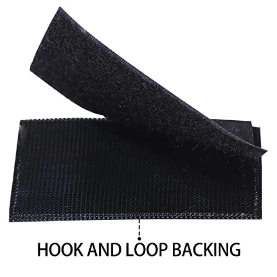 2 حزمة من رقع الكلاب لحزام الكلاب Trar Paw المطرزة مع العلم الأمريكي لسترات الحيوانات المتوسطة والكبيرة