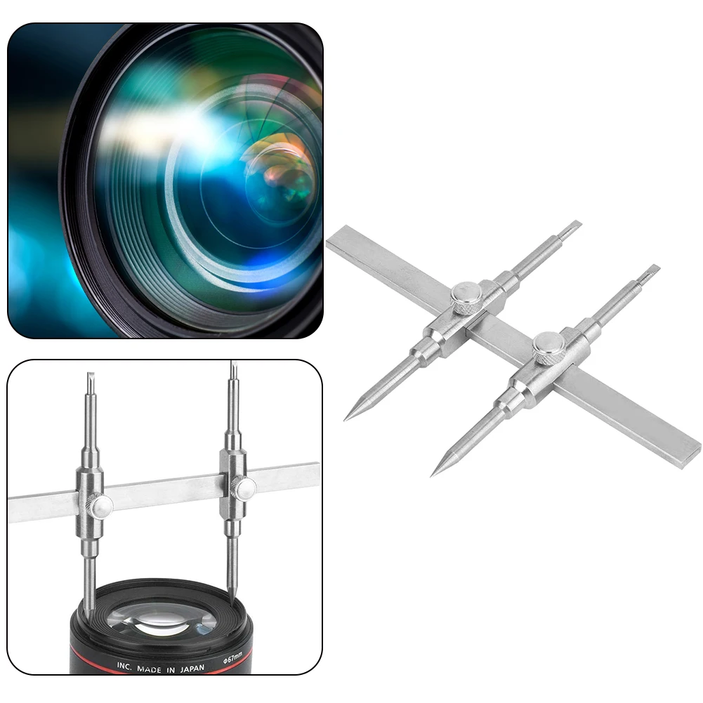 مفتاح إصلاح العدسة طرف مزدوج لتفكيك عدسة فيلم/تلسكوب 10-130 مللي متر للمجهر/منشور المسح/عدسة نطاق الإكتشاف #1