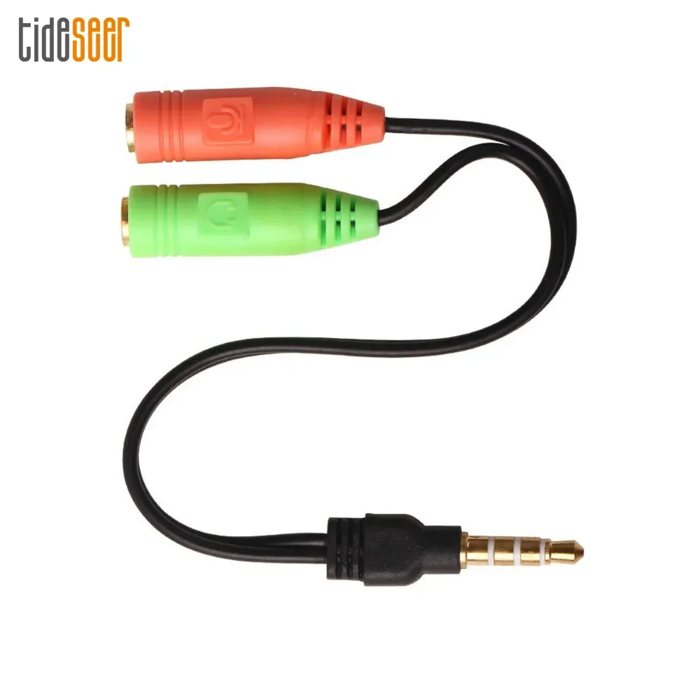 

2000pcs Audio Splitter Cable 3.5mm 1 Male to 2 Dual Female Aux Cord For Headset Earphone Headphone MP3/4 Stereo Plug Adapter