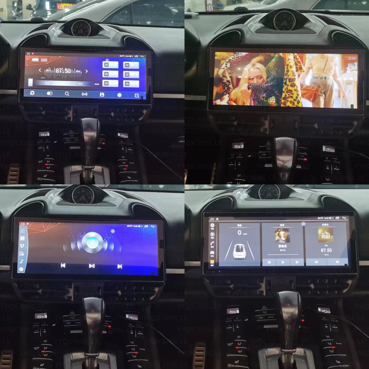 Android 14.0 For Porsche Cayenne 2010-2017 Car Radio DSP Stereo Multimedia Video Player Navigation 4G WiFi Bluetooth CarPlay