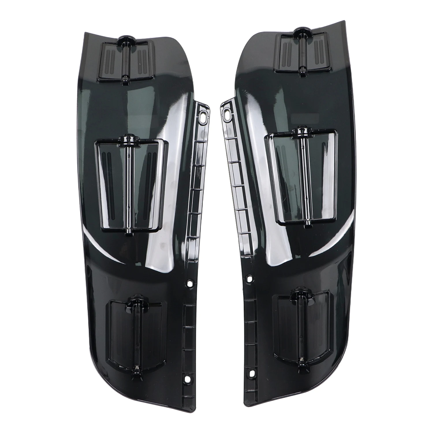 Smoke Motorcycle Vented Wind Dragon Wing Directors Kit Fit For Honda Gold Wing GL1800 F6B 2001-2017 15 16