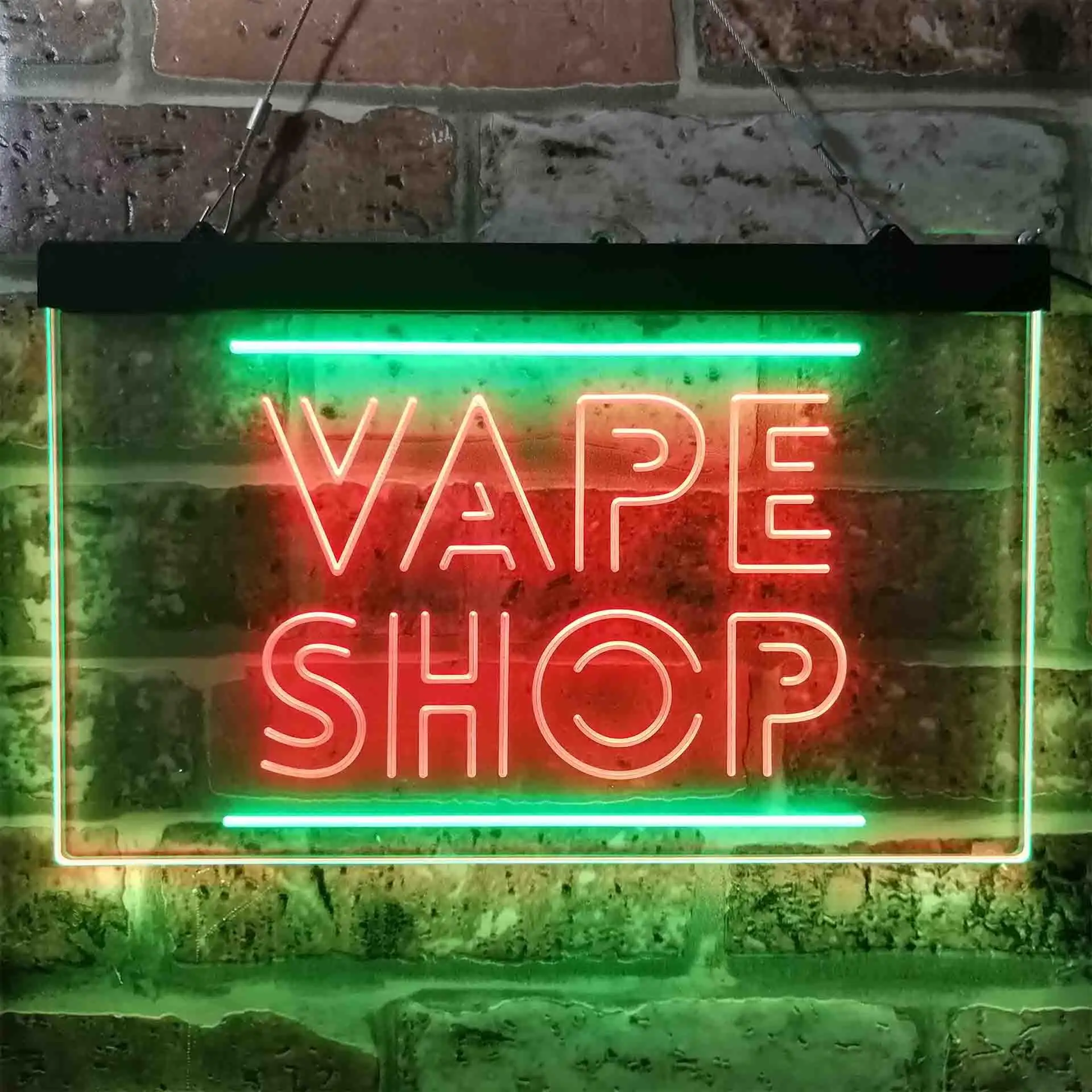 VAPE SHOP Dual Color Led Neon Sign st6-i3882 view 3