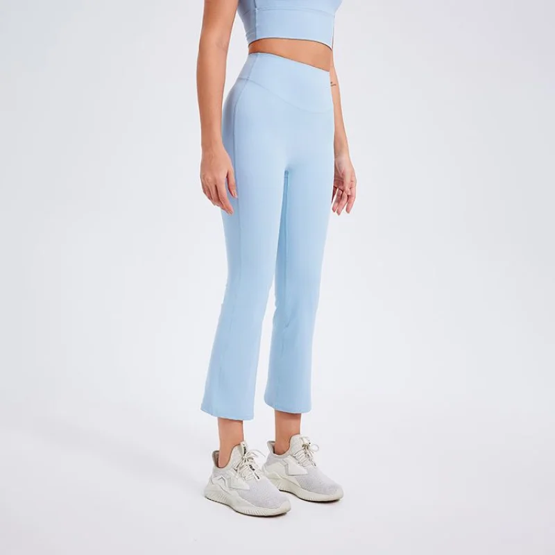 

High Waist, Small Straight Tube, Slimming, Smoke Pipe, Cropped Pants, Slim Fit, Yoga Pants, Hip Lifting, Running, Sports Pants,