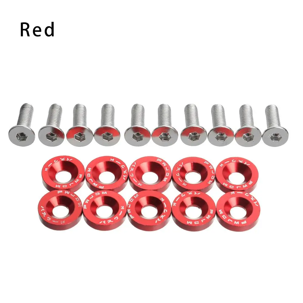 10 Stück 9 Teile Thunder Eagel für Dualtron 123 Schraube Unterlegscheiben Auto dekorative Schrauben Lenker Schrauben Roller Befestigungselemente Schrauben