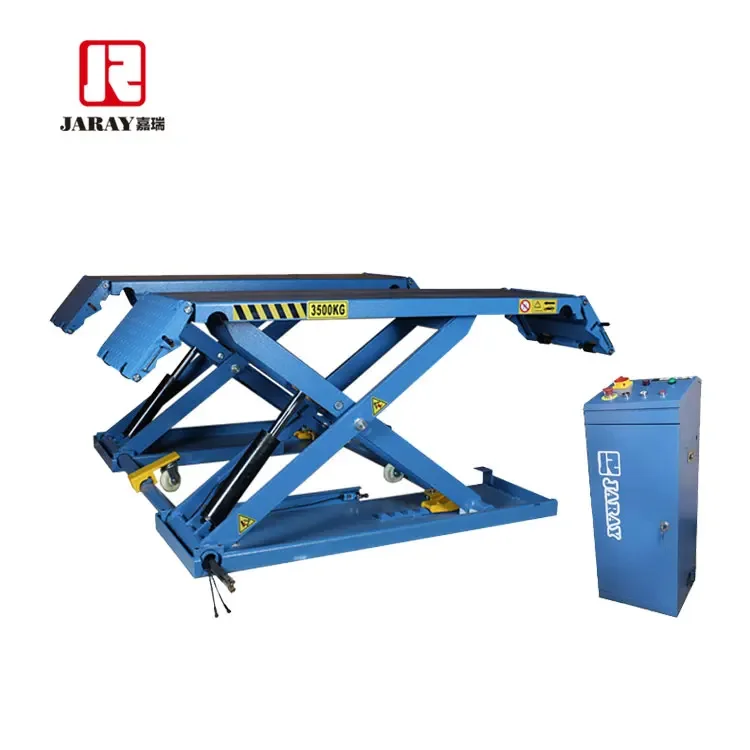 CE Certified Mid Rise Car Lift With Factory Price The Mobile 1.2m 3.5t Scissors Car Lift Mid Rise Scissor Car Lift