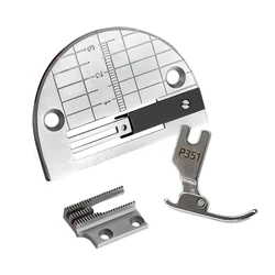 Wrinkle Resistant Needles Plate Throat Plate Feed Dog Fit Single Needle Electronic Lockstitch Sewing Machine JUKI BROTHER JACK
