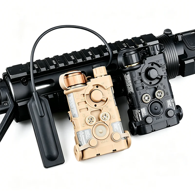 Tactic NGAL Laser Red IR Indicator LED Flashlight Strobe Function Remote Switch Fit 20mm Picatinny Rail Airsoft Hunting Light