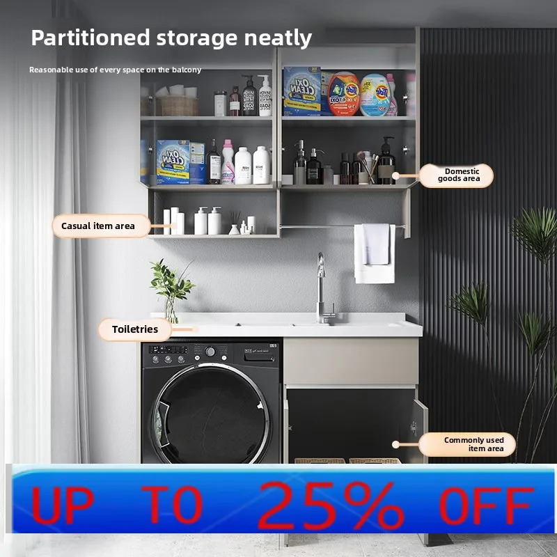 LH  stainless steel washing machine cabinet combination drum washing machine with rubbing plate integrated significant other