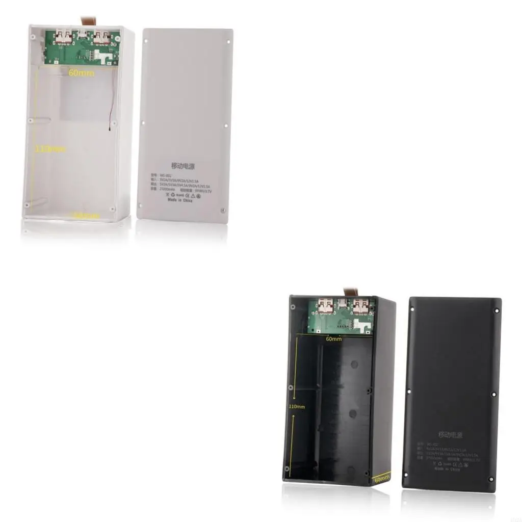 193A Portable 22.5W Removable Charging Module Polymers Battery Pack USB A C Compatibility Lightweight Travel Essential