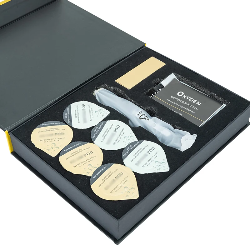 

LESEN Facial CO2 Oxygen Bubble Machine Oxygen Capsule Serum Gel Facial Massage Exfoliate Rejuvenation Beauty Device CO2 Serum