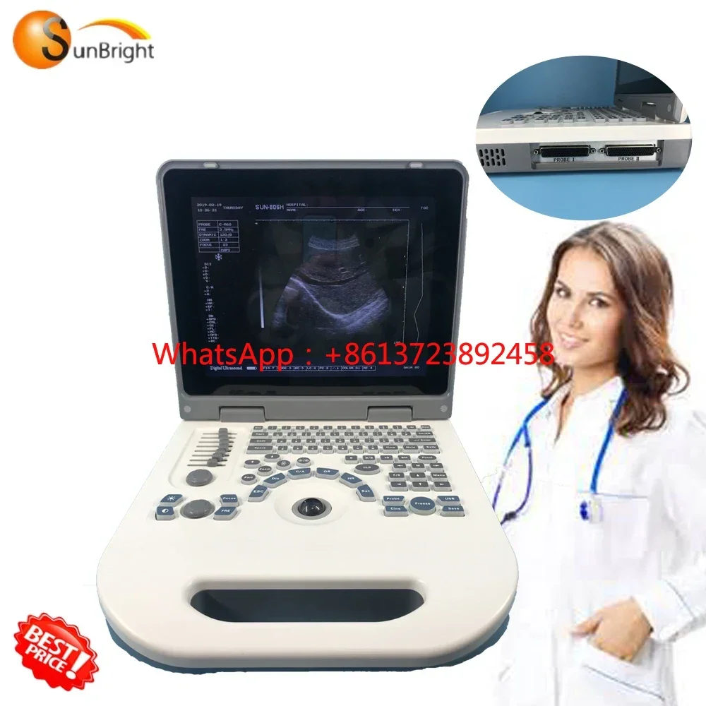 Sunbright Ecograph Laptop 2D Portable ultrasound 12.1\