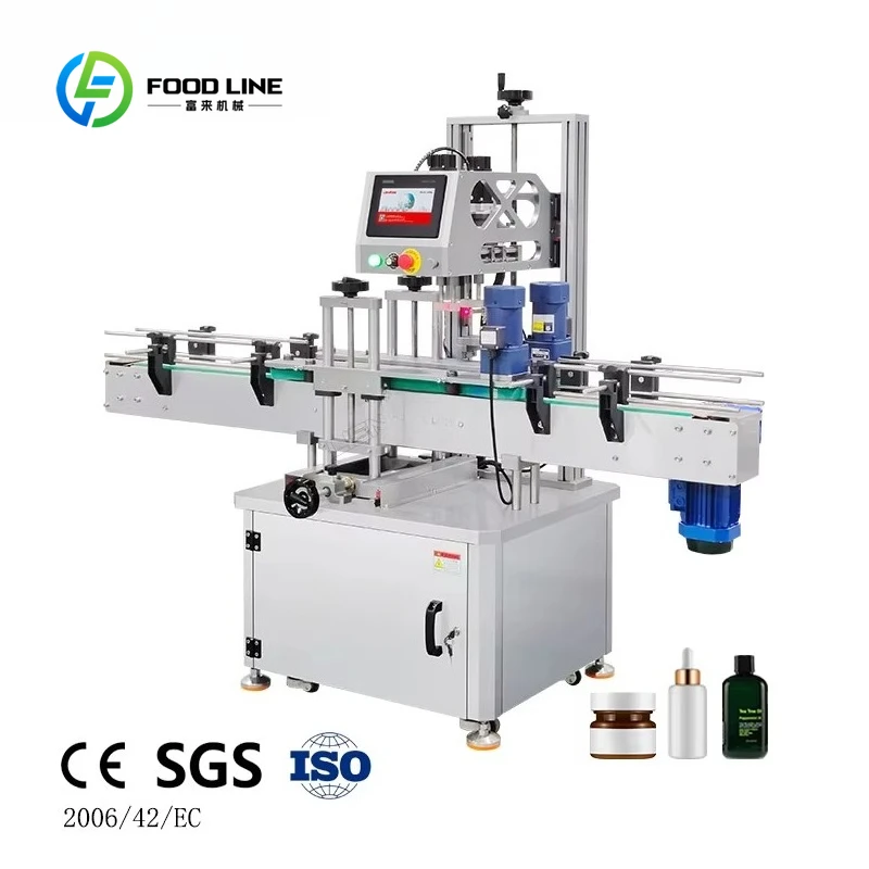 Customized Electric Capping Machine Compression Equipment For Plastic Caps And Aluminum Cans High Efficiency Stable Sealing