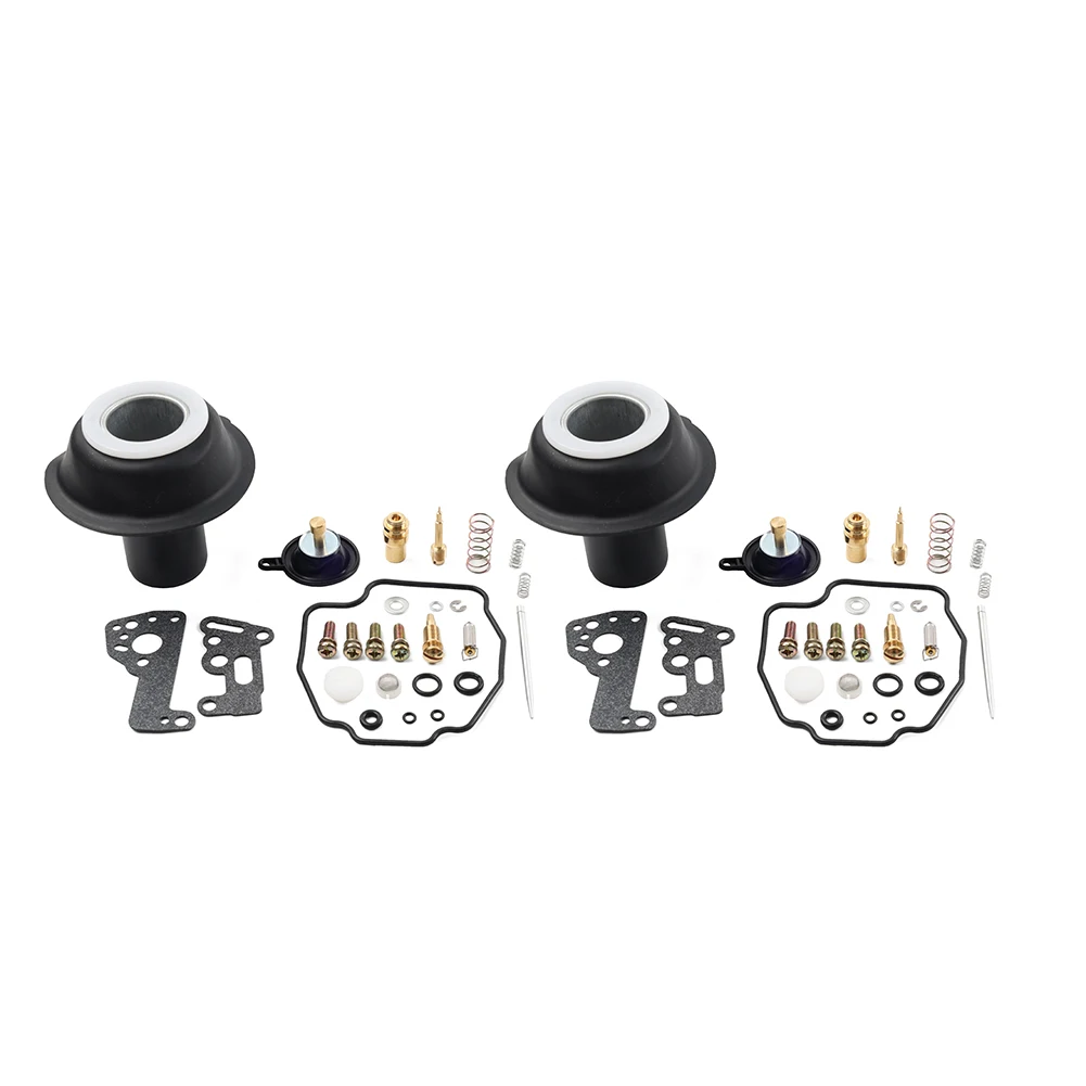 

Motorbike Carburetor Repair Kit Plunger Diaphragm 2 Sets For Yamaha XV535 Virago 535 1990-2001