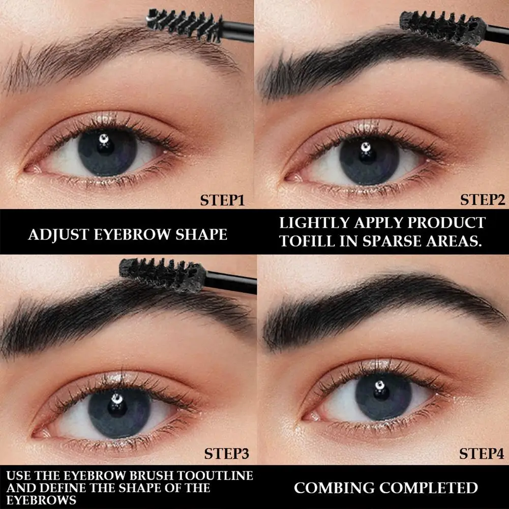 Mascara per sopracciglia 9 colori scolpire sopracciglia colorate per sopracciglia tintura per sopracciglia impermeabile a lunga durata per cosmetici per sopracciglia