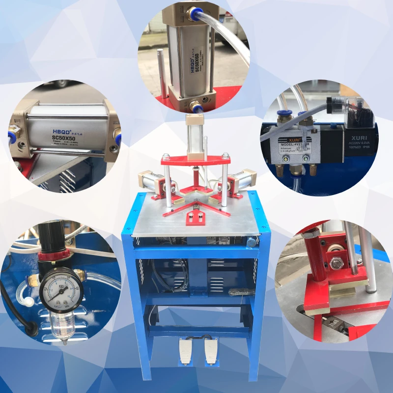 Upgraded Photo Frame Cutting Machine  degree Screw Angle Cutting Machine For Decorative Painting Frame Jointing Machine