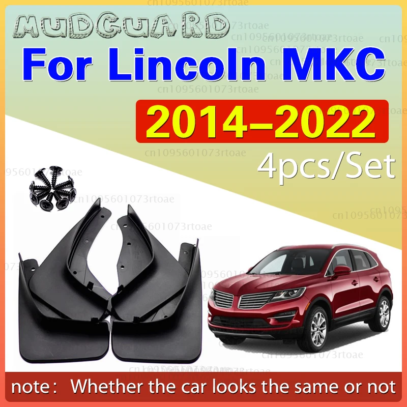 

Для Lincoln MKC 2014-2022 брызговик передние и задние автомобильные детали брызгозащищенные автомобильные брызговики брызговики аксессуары для защиты колес