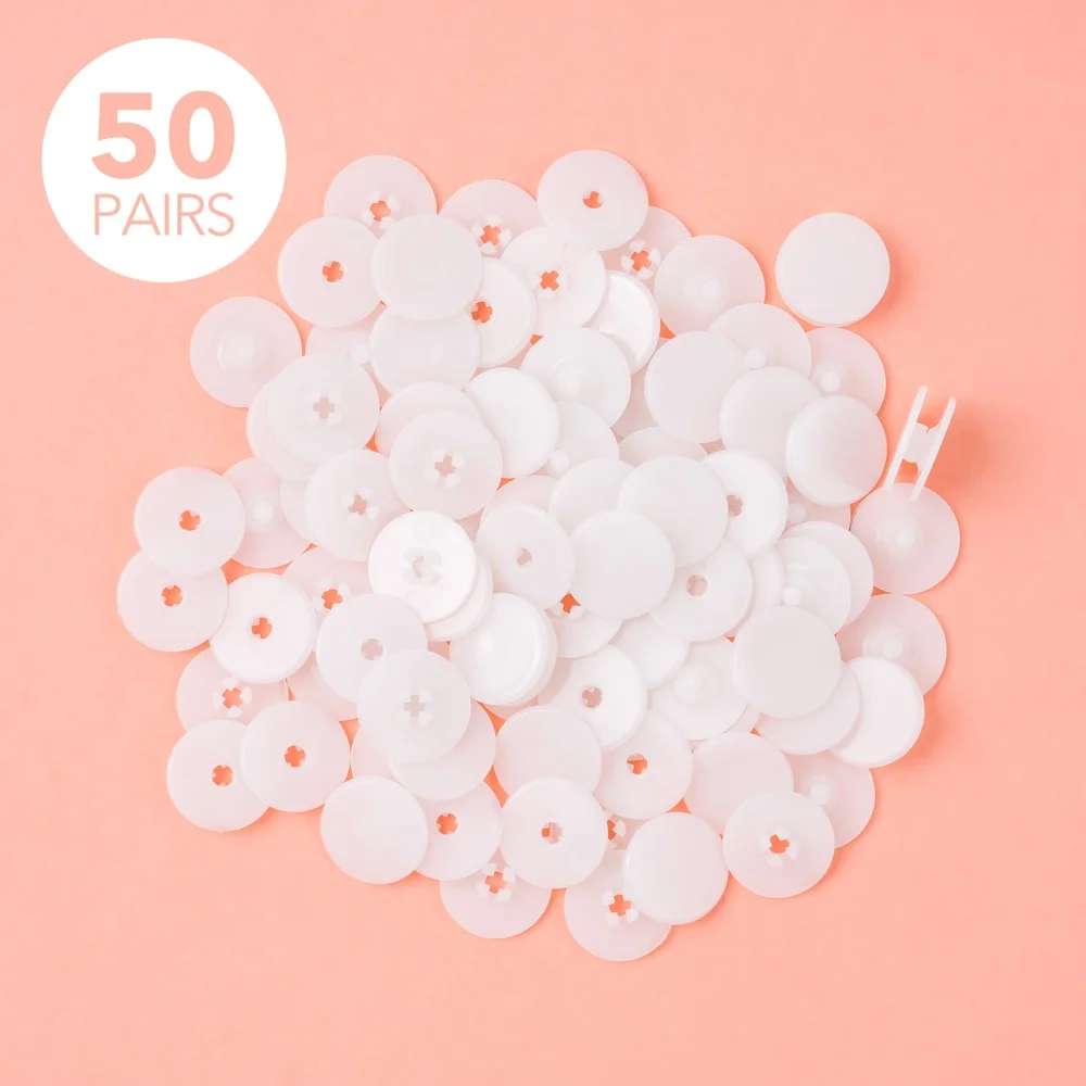 50 Pairs Snap'n Slides for Making Slider Card Spinner Swing Arm Cards Round Interlocking Disks Easy Interactive Elements