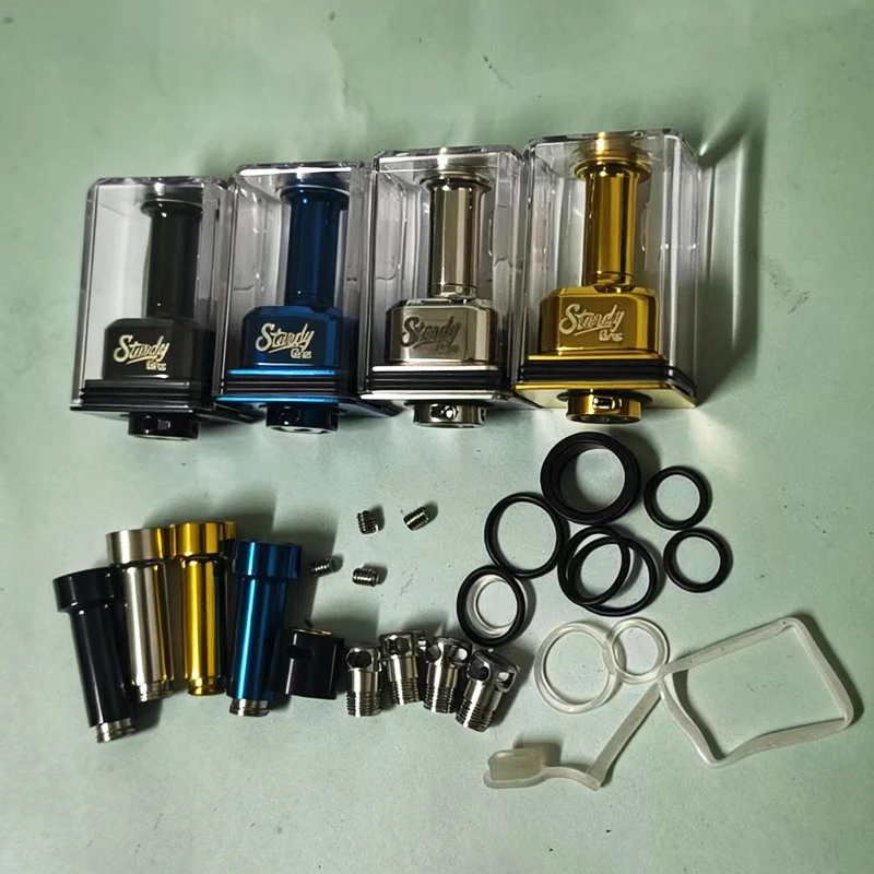 DOTMod Dotaio V1/V2 Mod BB Billet Boro Trim Parçası için Sağlam Tek Stil RBA Tank Kiti Birden Fazla Boyutta Mevcut (1/2/2.5/3.0/4.0mm)